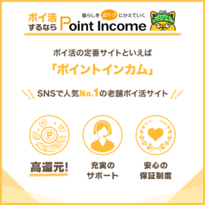 SNSで人気No.1の老舗ポイ活サイト